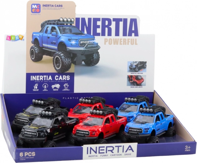 Auto fuoristrada Raptor con porte apribili, motorizzazione, luci e suoni