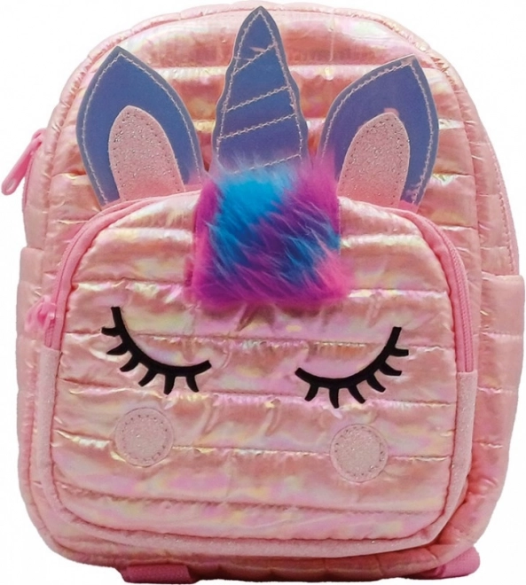 Zaino Puffy Unicorn rosa