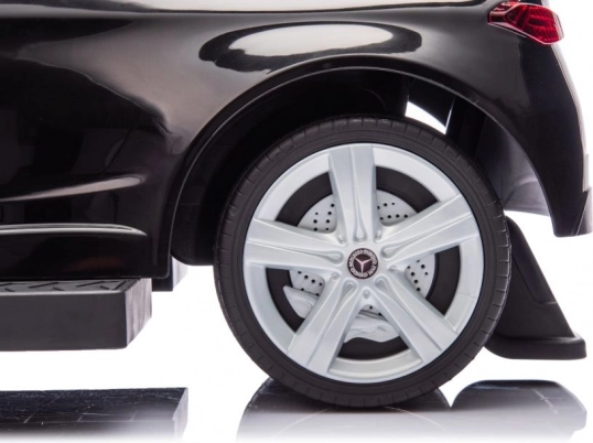 Bicicletta senza pedali per bambini con maniglia Mercedes 3in1 nera