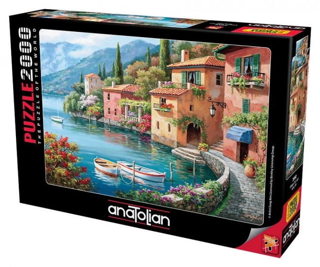 Puzzle Villaggio Del Lago 2000 pezzi