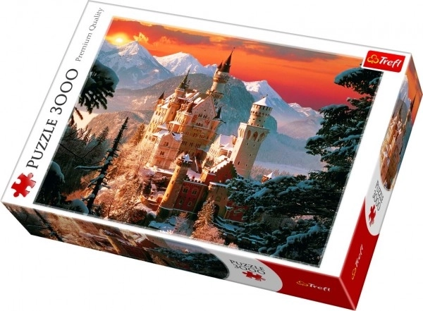 Puzzle 3000 pezzi - Castello di Neuschwanstein in inverno