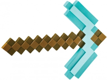 piccone di plastica Minecraft 42 cm