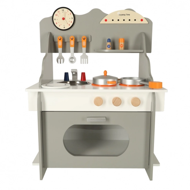 Cucina in Legno per Bambini con Angolo e Accessori