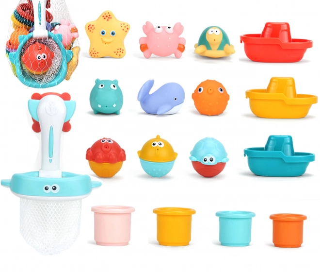 Set bagno e sabbia Woopie bambino