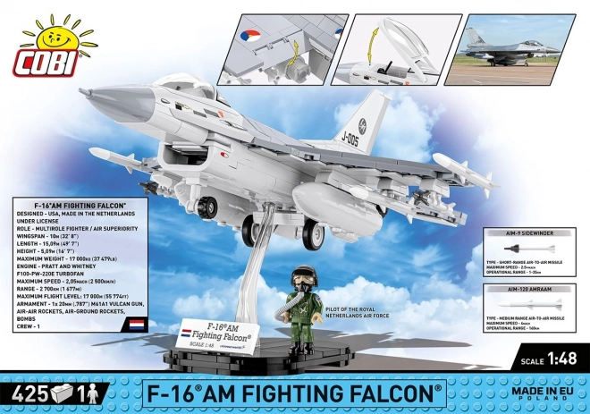 Set da costruzione F-16 Am Fighting Falcon