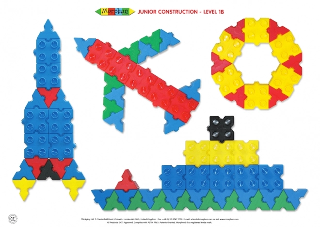 Set di costruzioni Morphun 200 pezzi