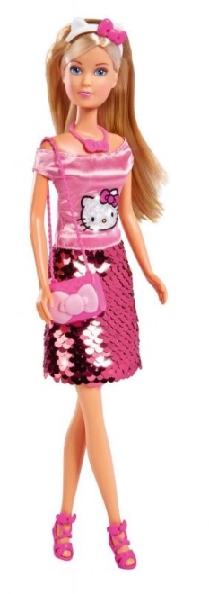 Bambola Steffi Hello Kitty con Gonna Flittrata