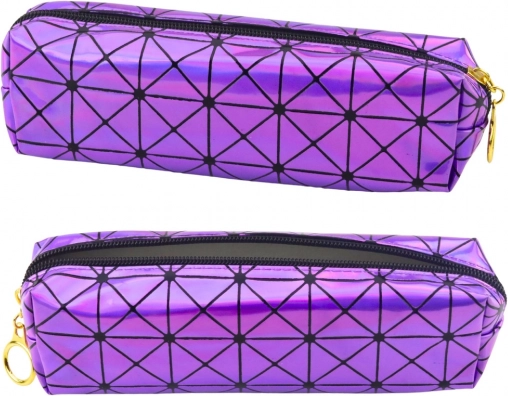 Astuccio viola olografico monocomparto