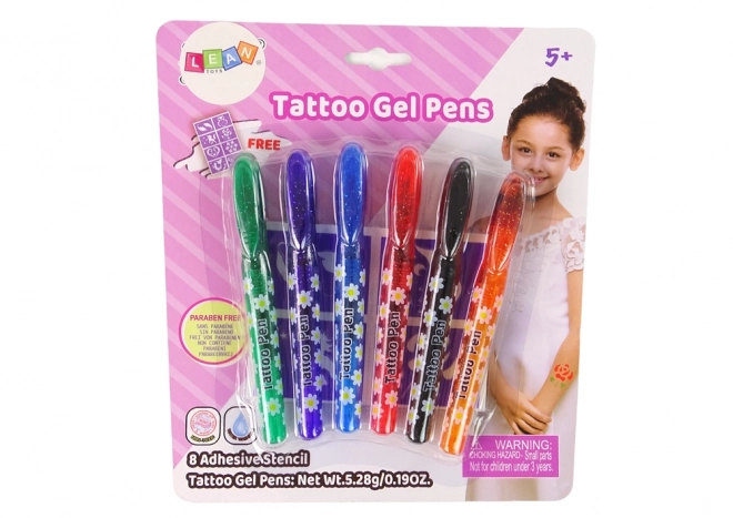 Pennarelli Gel Glitter per Tatuaggi