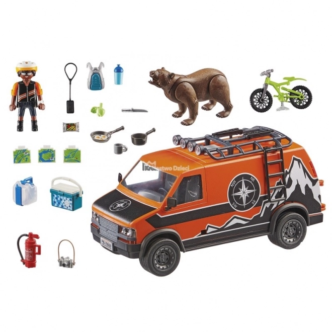 set da costruzione Playmobil Off-Road Expeditione Van