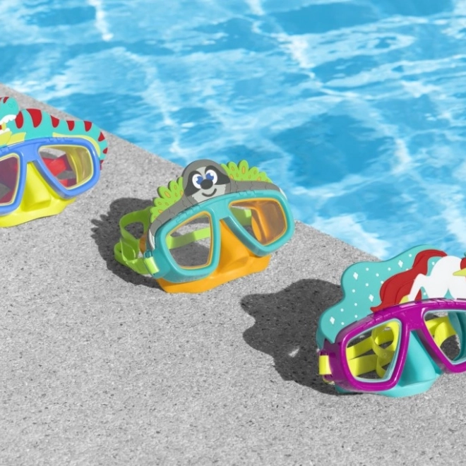 Occhialini da nuoto per bambini Unicorno Bestway