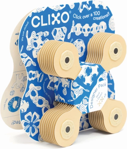 Set Designer Clixo magnetici, Beige