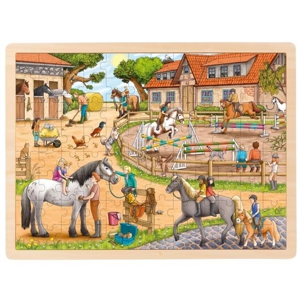 Puzzle Centro Equestre 96 pezzi