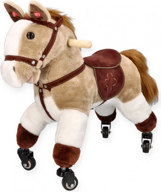 Cavalluccio a dondolo Mustang con ruote