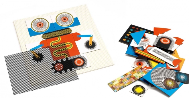 Puzzle magnetico Kinoptik: Robot