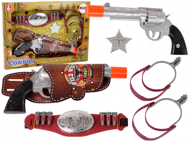 Set cowboy accessori per bambini