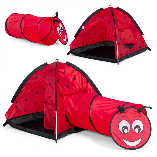 Tenda Coccinella con Tunnel