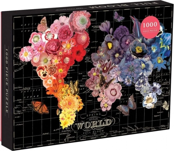 galison puzzle terra in fiore 1000 pezzi