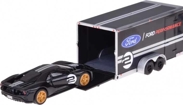 Rimorchio funzionale con rampa per il carico