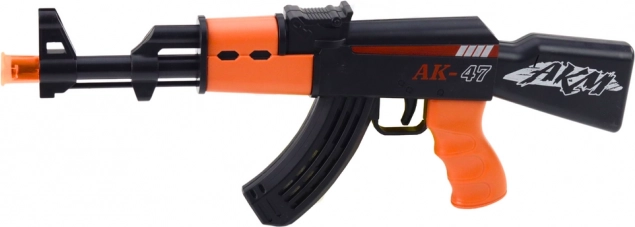 Giocattolo per bambini fucile AK47 con luci e suoni