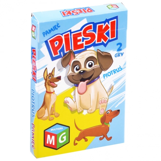 Carte da gioco Piotruś Memory Cagnolini