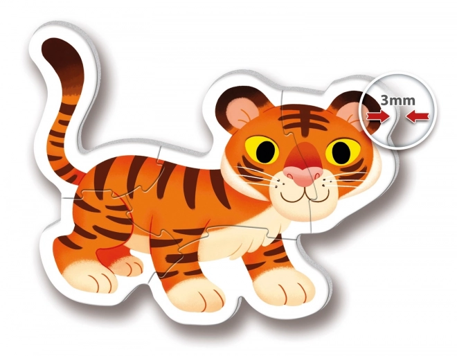 Clementoni primi puzzle safari 4 in 1