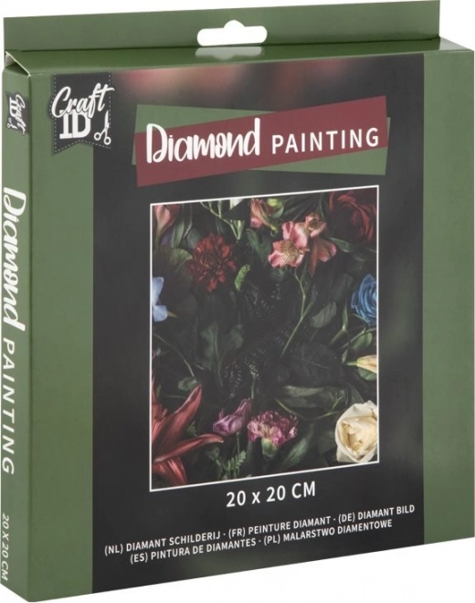 Diamant Painting Fiori 20x20cm