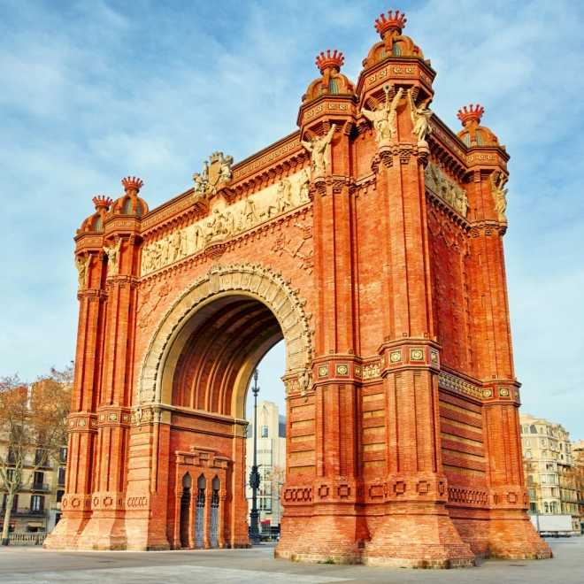 Calendario per appunti Barcellona 2026, 30 x 30 cm