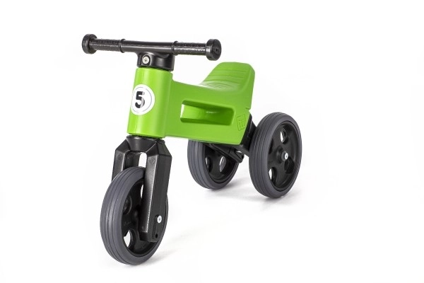 Bicicletta Senza Pedali Funny Wheels Rider Sport Verde 2 in 1