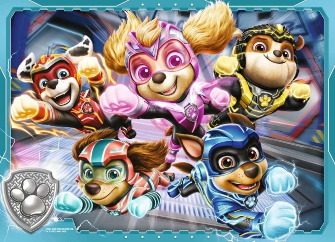 RAVENSBURGER Puzzle Paw Patrol nel film di successo 4x42 pezzi