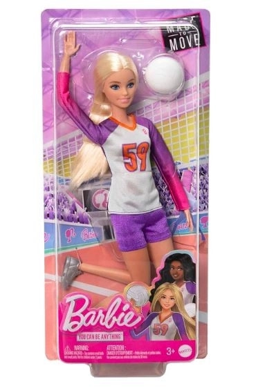 Barbie sportiva giocatrice di pallavolo