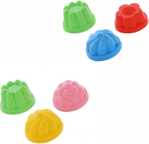 Formine di plastica 3 pz 8 cm