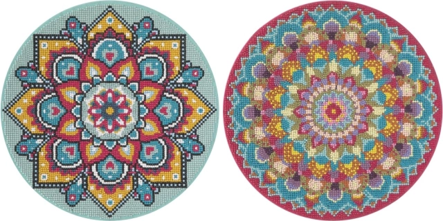 Mandala turchese scintillante