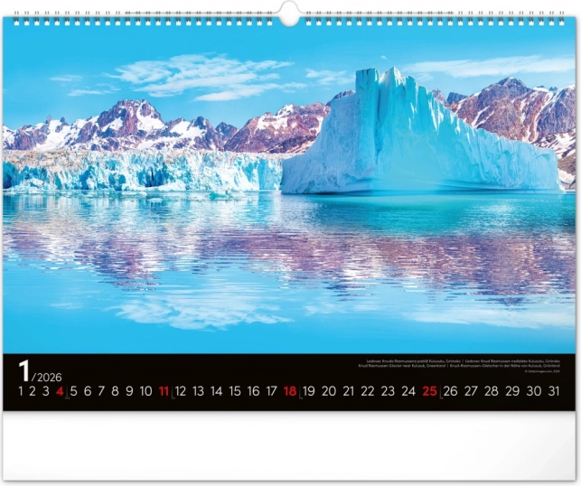 Calendario da parete Paesaggi 2026