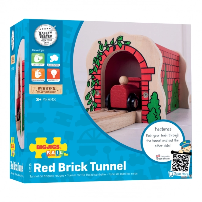 Tunnel Ferroviario in Mattoni Bigjigs Rail