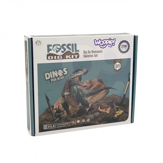 Kit di scavo per bambini con dinosauri - WOOPIE