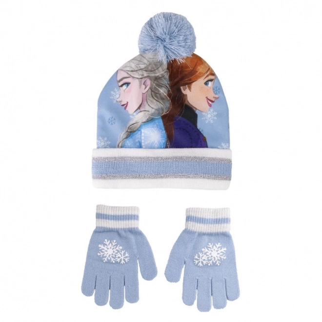 Set cappello e guanti Frozen