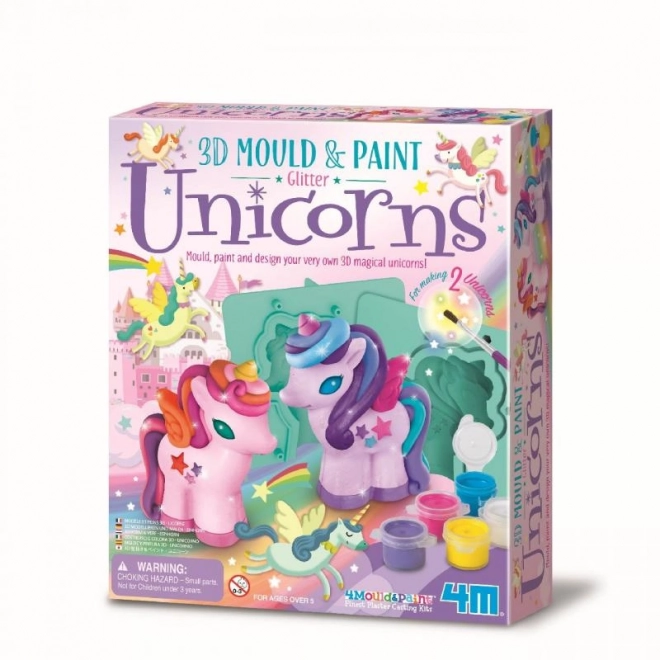 4M creazione e pittura - unicorno scintillante