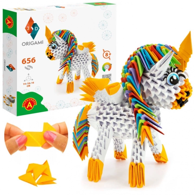 Origami 3D - Unicorno