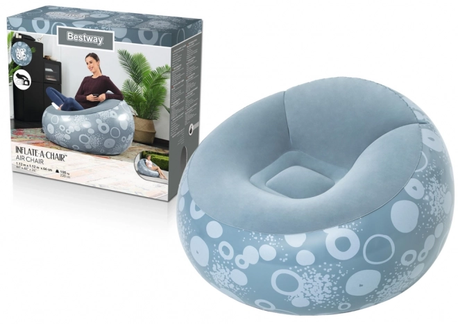 Poltrona gonfiabile blu Bestway