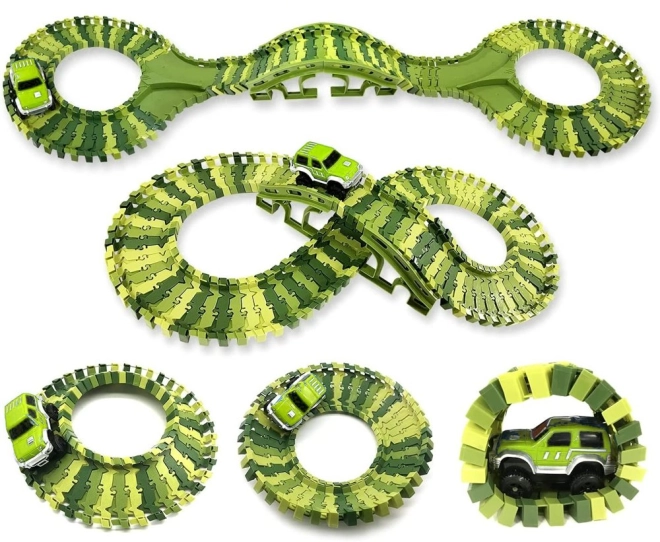 Pista flessibile e adattabile