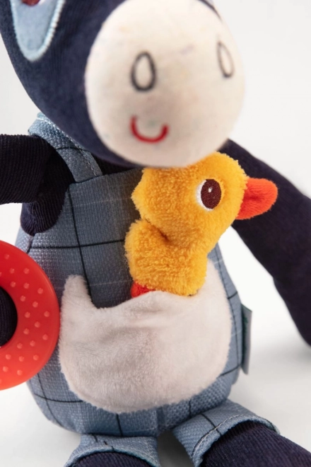 Lilliputiens - asinello Ignazio - giocattolo di peluche con attività