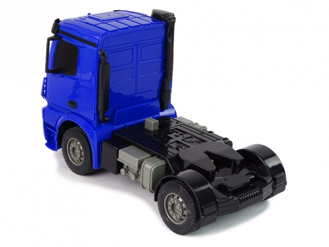 Camion Cistern R/C Mercedes Arocs Blu 1:26 Acqua