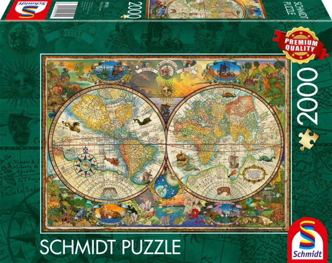 Schmidt puzzle Creature sulla Terra 2000 pezzi