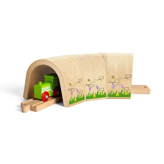 Tunnel curvo Bigjigs Rail