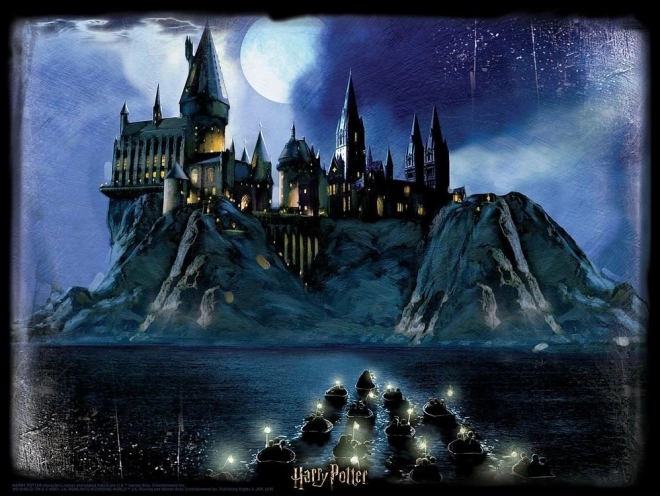 Puzzle 3D arrivo a Hogwarts Harry Potter