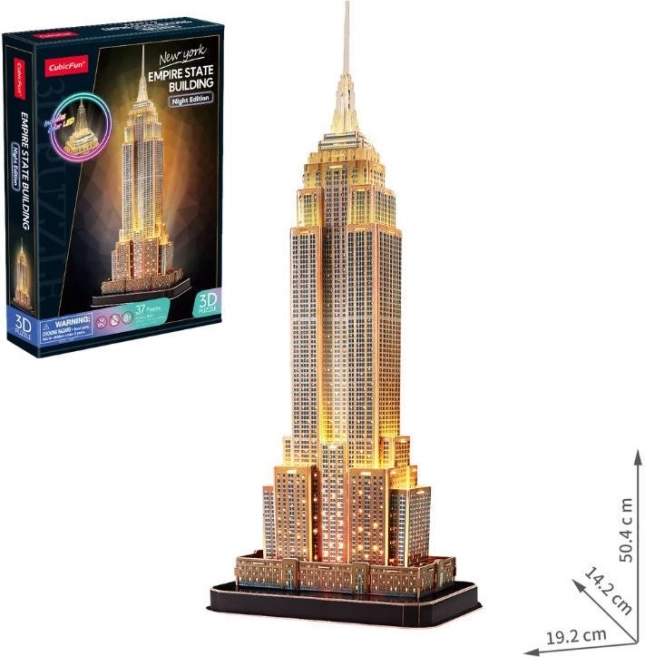 Puzzle 3D Empire State Building, 37 pezzi