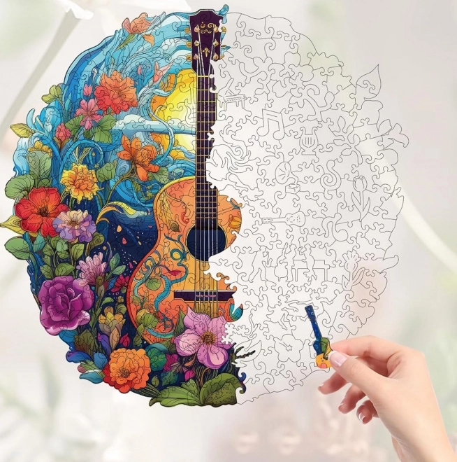 Puzzle in legno Chitarra 200 pezzi