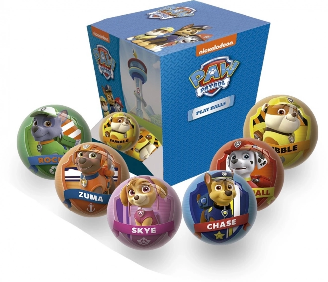 Paw Patrol palla sei centimetri