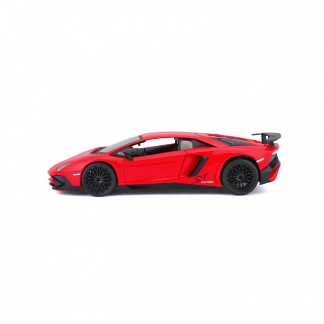 Lamborghini Aventador LP 750-4 SV Rosso Scala 1:24